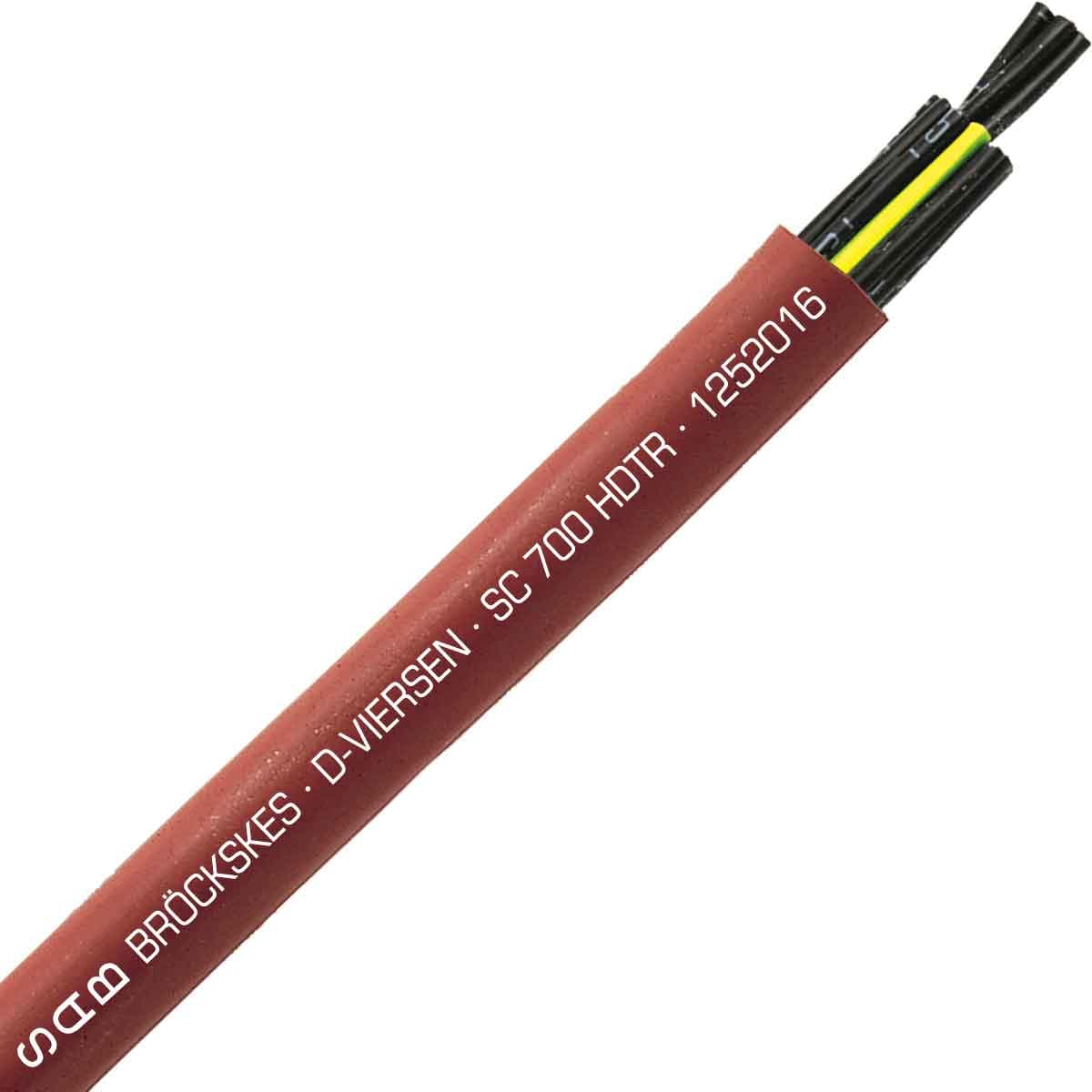 SAB 1252016 SC 700 HDTR - 2 AWG/16c, halogen-free high temperature silicone cable, UL, CSA, CE, RoHS SAB 1252016 SC 700 HDTR - 2 AWG/16c, halogen-free high temperature silicone cable, UL, CSA, CE, RoHS