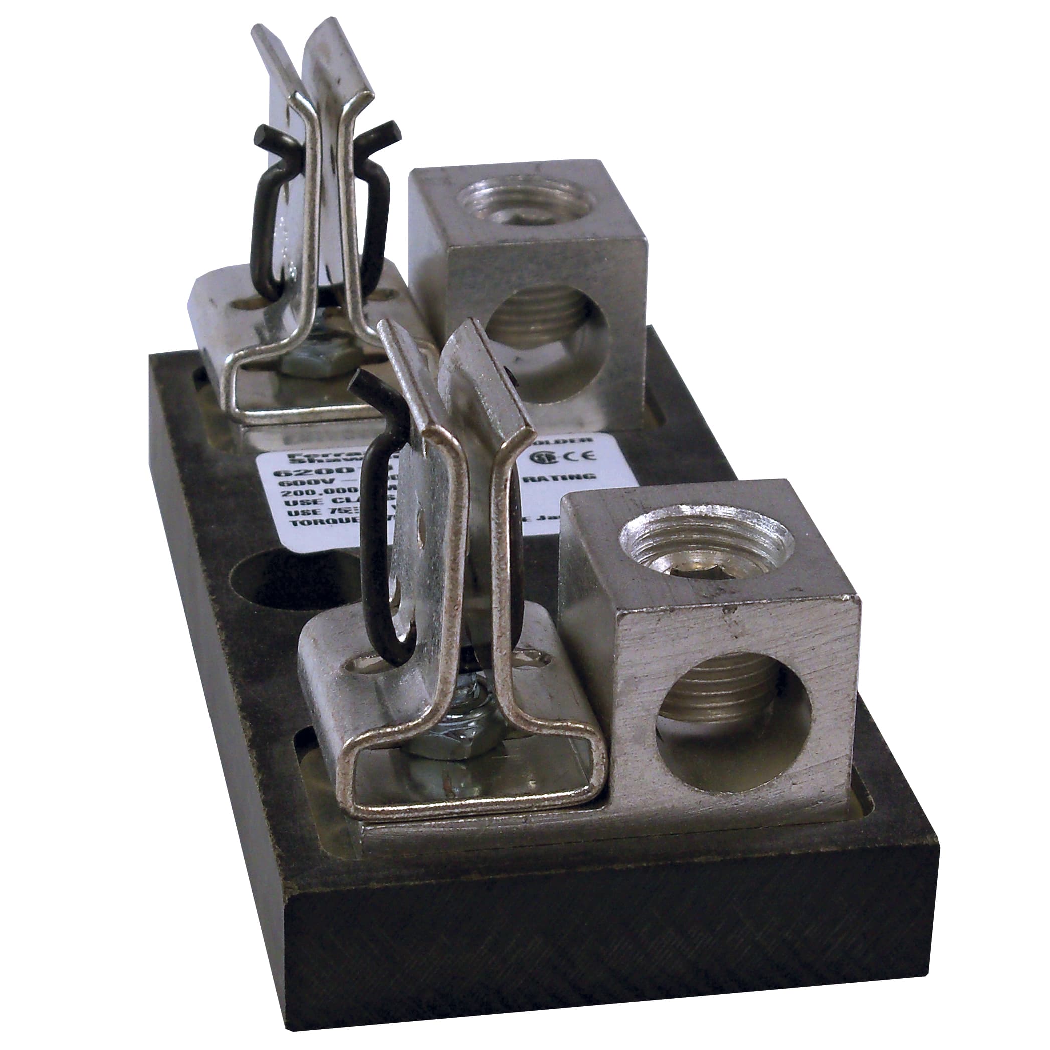 Mersen 62001J 62001J Mersen - Fuse Block 600VAC 600VDC Class J 200A 1-Pole Box Side-Clip Mersen 62001J 62001J Mersen - Fuse Block 600VAC 600VDC Class J 200A 1-Pole Box Side-Clip