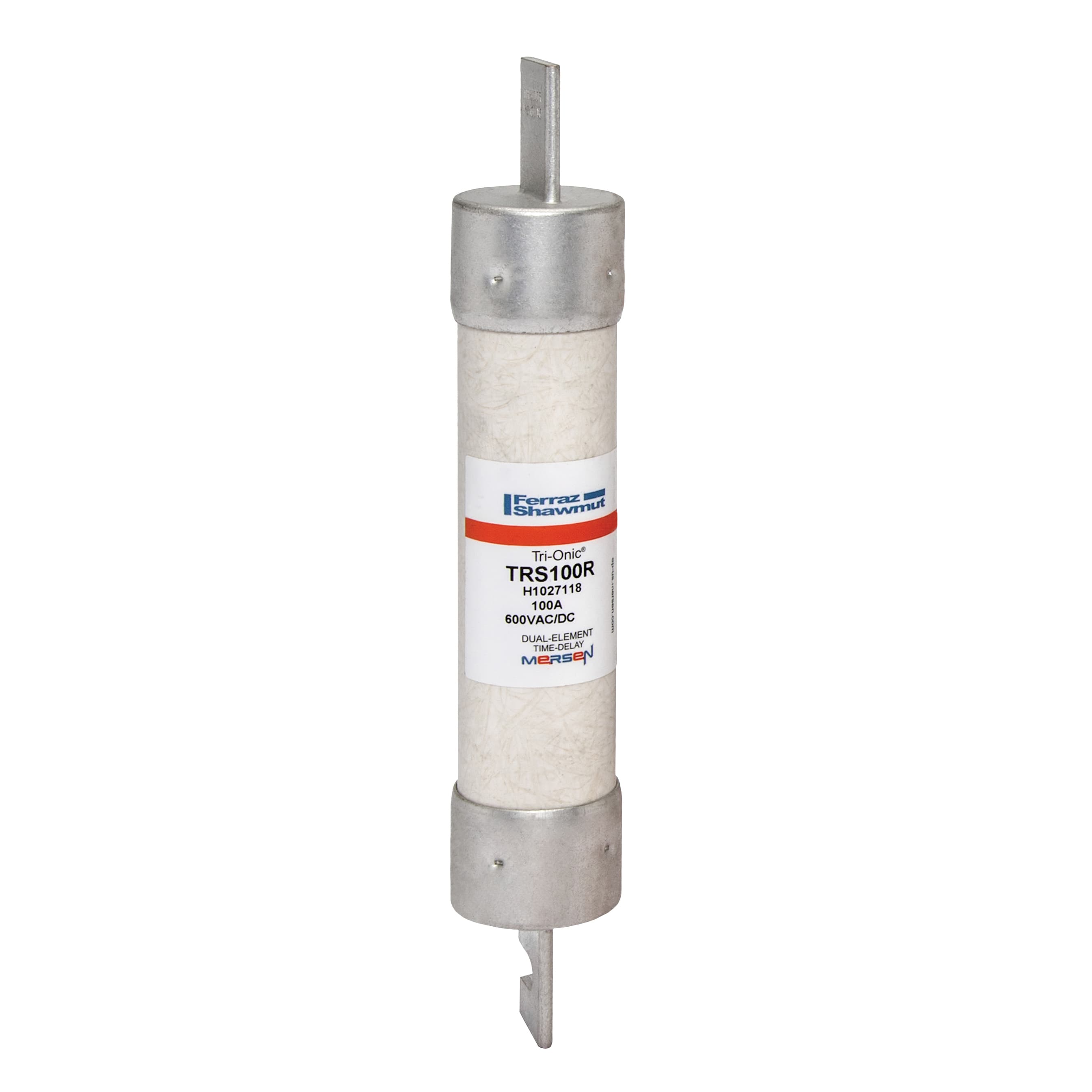 Mersen TRS100R TRS100R Mersen - Fuse TRS-R - Class RK5 - Time-Delay 600VAC 600VDC 100A Blade Tri-Onic® Mersen TRS100R TRS100R Mersen - Fuse TRS-R - Class RK5 - Time-Delay 600VAC 600VDC 100A Blade Tri-Onic®