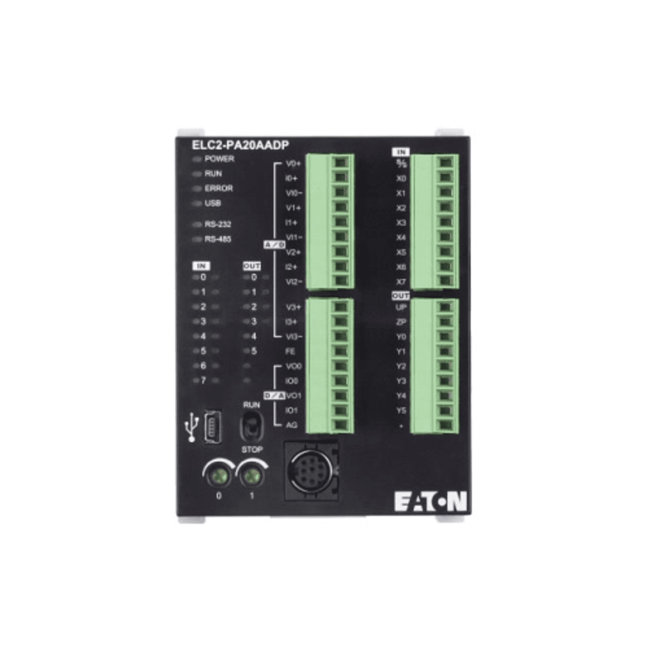 Eaton ELC2-PV28NNDR ELC2-PV28NNDR Eaton - PV Controller, 28 I/O, 16 digital inputs input, 12 relay output Eaton ELC2-PV28NNDR ELC2-PV28NNDR Eaton - PV Controller, 28 I/O, 16 digital inputs input, 12 relay output