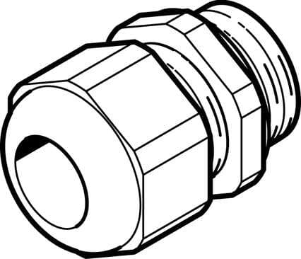 Festo 4197362 cable connector NETC-P-M20-EX4 Materials note: Conforms to RoHS, Corrosion resistance classification CRC: 3 - High corrosion stress Festo 4197362 cable connector NETC-P-M20-EX4 Materials note: Conforms to RoHS, Corrosion resistance classification CRC: 3 - High corrosion stress