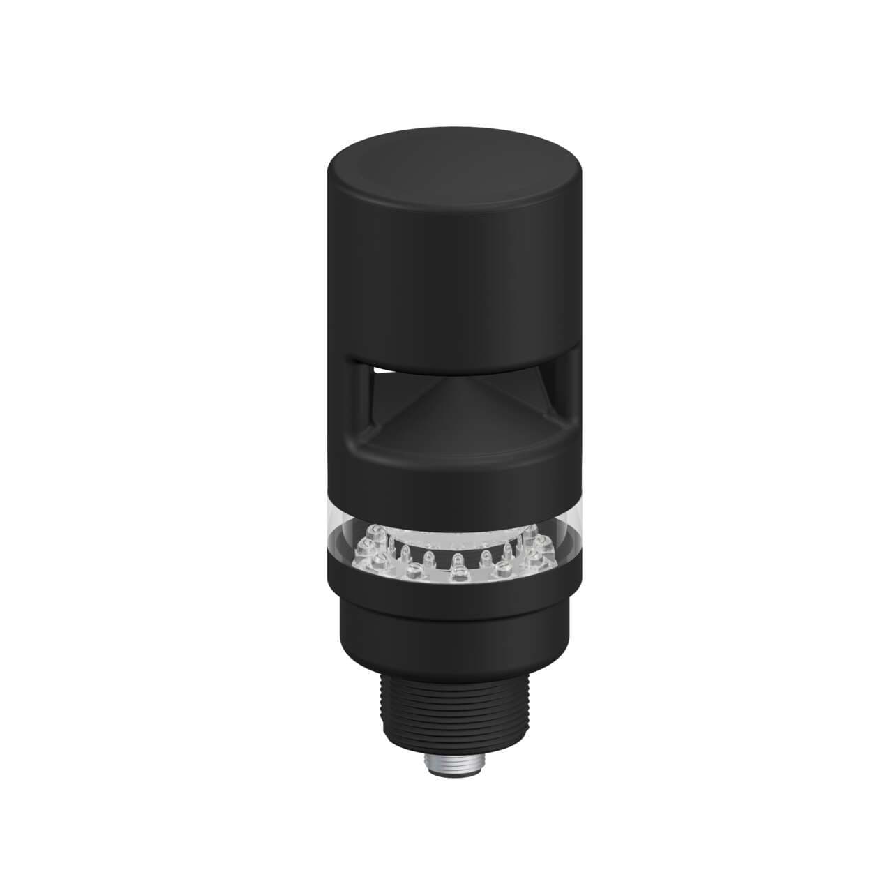 Banner TL50BL1AOSIKQ TL50 Pro Tower Light with IO-Link Sealed Omnidirectional Audible with Volume Adjust, Beacon Black Housing: 1 Lighted Segment; Voltage: 18-30 V dc; Environmental Rating: IP67; Colors: Multicolor; 4-pin M12 Integral QD Banner TL50BL1AOSIKQ TL50 Pro Tower Light with IO-Link Sealed Omnidirectional Audible with Volume Adjust, Beacon Black Housing: 1 Lighted Segment; Voltage: 18-30 V dc; Environmental Rating: IP67; Colors: Multicolor; 4-pin M12 Integral QD