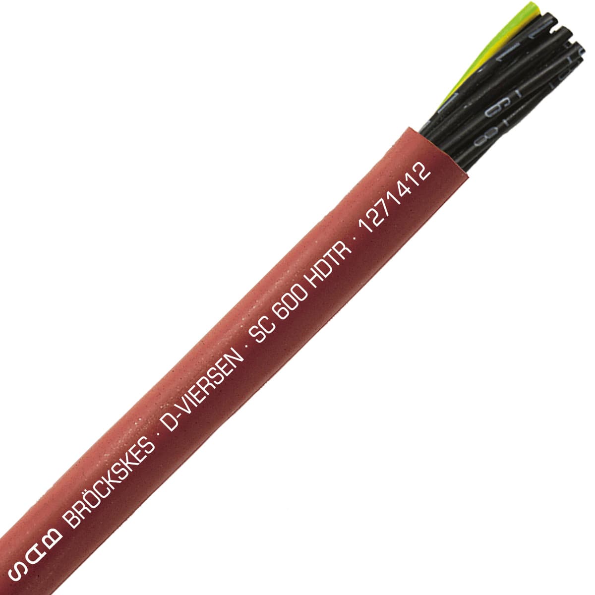 SAB 1271412 SC 600 HDTR - 14 AWG/12c, tear resistant high temperature silicone cable, UL, CSA, CE, RoHS SAB 1271412 SC 600 HDTR - 14 AWG/12c, tear resistant high temperature silicone cable, UL, CSA, CE, RoHS
