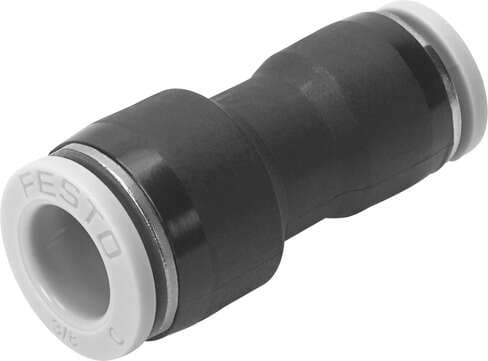 Festo 564801 push-in connector QB-5/16T-1/4-U reducing. Size: Standard, Nominal size: 0,197 ", Assembly position: Any, Design structure: Push/pull principle, Operating pressure complete temperature range: -13,8 - 145 Psi Festo 564801 push-in connector QB-5/16T-1/4-U reducing. Size: Standard, Nominal size: 0,197 ", Assembly position: Any, Design structure: Push/pull principle, Operating pressure complete temperature range: -13,8 - 145 Psi