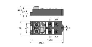 Turck FDNQ-CSG44-T FDNQ-CSG44-T Turck - FDNQ-CSG44-T I/O Module for DeviceNet Turck FDNQ-CSG44-T FDNQ-CSG44-T Turck - FDNQ-CSG44-T I/O Module for DeviceNet