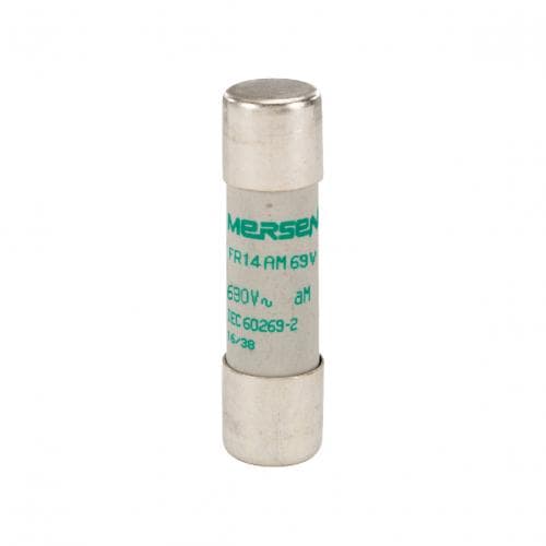 Mersen B212590 Cylindrical fuse-link aM 690VAC 14.3x51, 0.25A Mersen B212590 Cylindrical fuse-link aM 690VAC 14.3x51, 0.25A