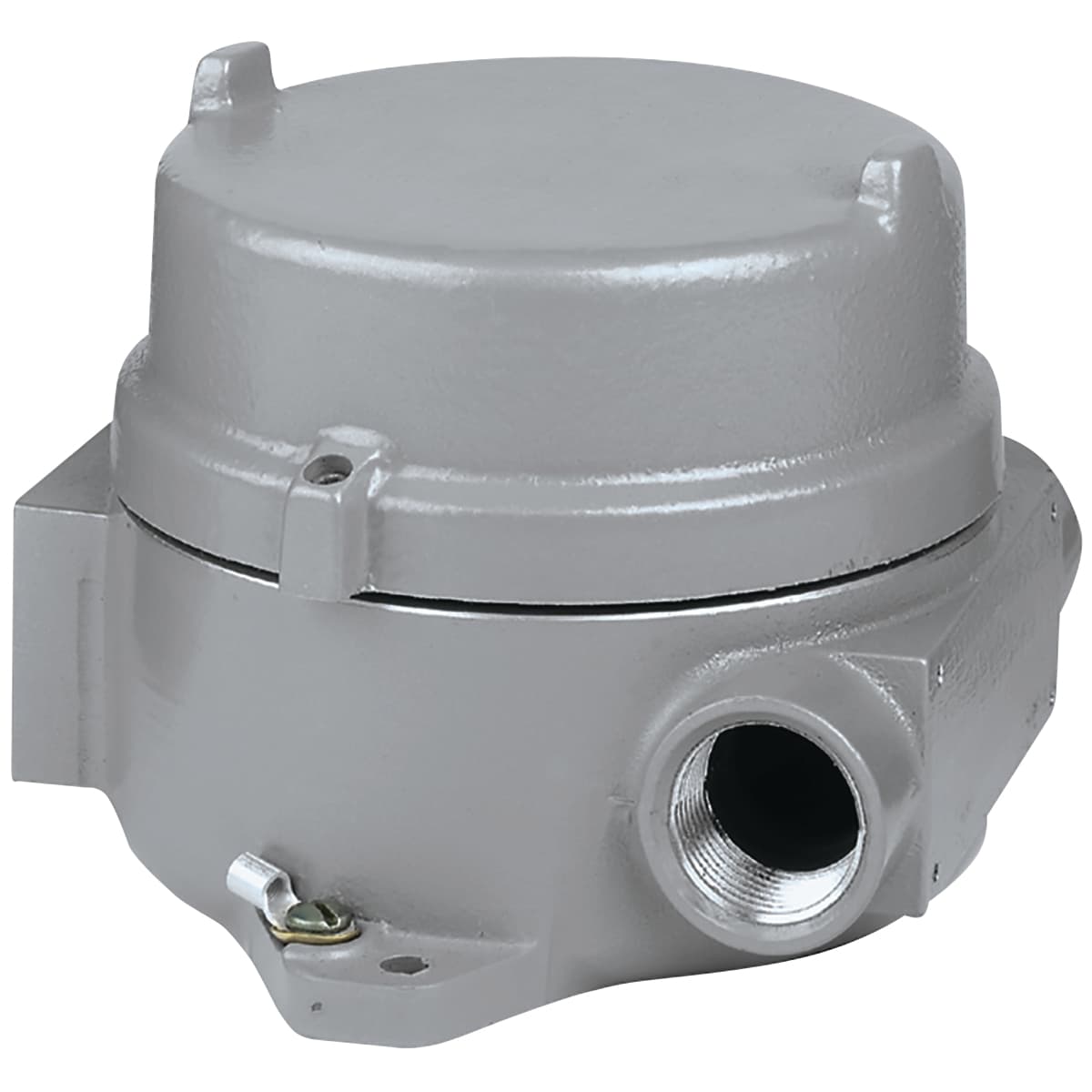 Hubbell HKB-B HK Series, 3-1/2 ID RD Body 3" DP & Flat Cover, Class I, II, III, BCDEFG, UL/CSA/FM, Cast Aluminum, Type 4, Instrument Enclosure ; Compact round body instrument enclosures with threaded blank screw covers provide easy access to interior. ; High strength, Hubbell HKB-B HK Series, 3-1/2 ID RD Body 3" DP & Flat Cover, Class I, II, III, BCDEFG, UL/CSA/FM, Cast Aluminum, Type 4, Instrument Enclosure ; Compact round body instrument enclosures with threaded blank screw covers provide easy access to interior. ; High strength,