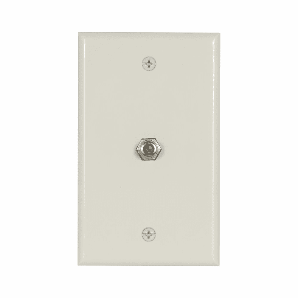 Eaton 1172LA 1172LA Eaton - Wallplate W/Coax Adaptor Std Thermo LA Eaton 1172LA 1172LA Eaton - Wallplate W/Coax Adaptor Std Thermo LA