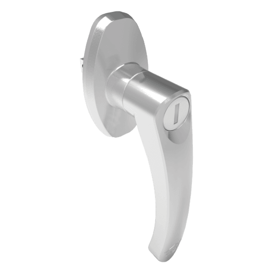 Hoffman AL2ACCW Latch Kit for One-Door Type 12 Encl., keylock CCW, 1 Point, Chrome Hoffman AL2ACCW Latch Kit for One-Door Type 12 Encl., keylock CCW, 1 Point, Chrome