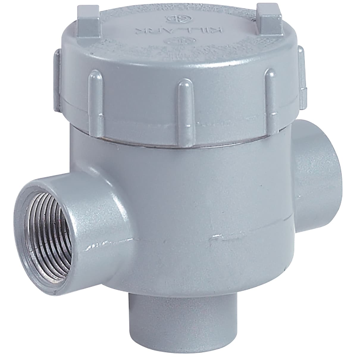 Hubbell GECCAT-1M 1/2" GEC Outlet Body CAT Type, Iron  ; Water shedding cover – suitable for wet locations when mounted in upright position. ; External cover threads on body protecting conductors from damage during pulling. ; No pinching of conductors during cover installa Hubbell GECCAT-1M 1/2" GEC Outlet Body CAT Type, Iron  ; Water shedding cover – suitable for wet locations when mounted in upright position. ; External cover threads on body protecting conductors from damage during pulling. ; No pinching of conductors during cover installa