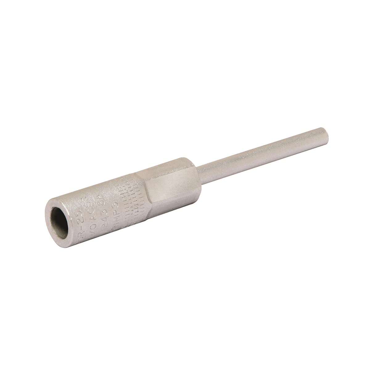 Hubbell YE25R25 Terminal Plug for AL and ACSR, 1/0 AL,1/0 ACSR, 4.62 in Length, Tin Plated, Yellow, BG or 5/8-1 or 243 or 8A Index. ; Features:Terminal Plug for AL and ACSR, 4.62 in Length, Tin Plated Hubbell YE25R25 Terminal Plug for AL and ACSR, 1/0 AL,1/0 ACSR, 4.62 in Length, Tin Plated, Yellow, BG or 5/8-1 or 243 or 8A Index. ; Features:Terminal Plug for AL and ACSR, 4.62 in Length, Tin Plated