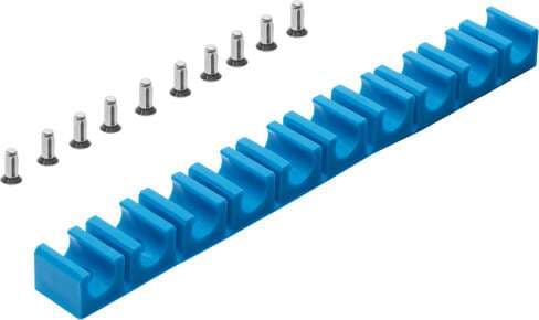 Festo 4463 multi-tube holder KK-13 With grooved mounting pins. Festo 4463 multi-tube holder KK-13 With grooved mounting pins.