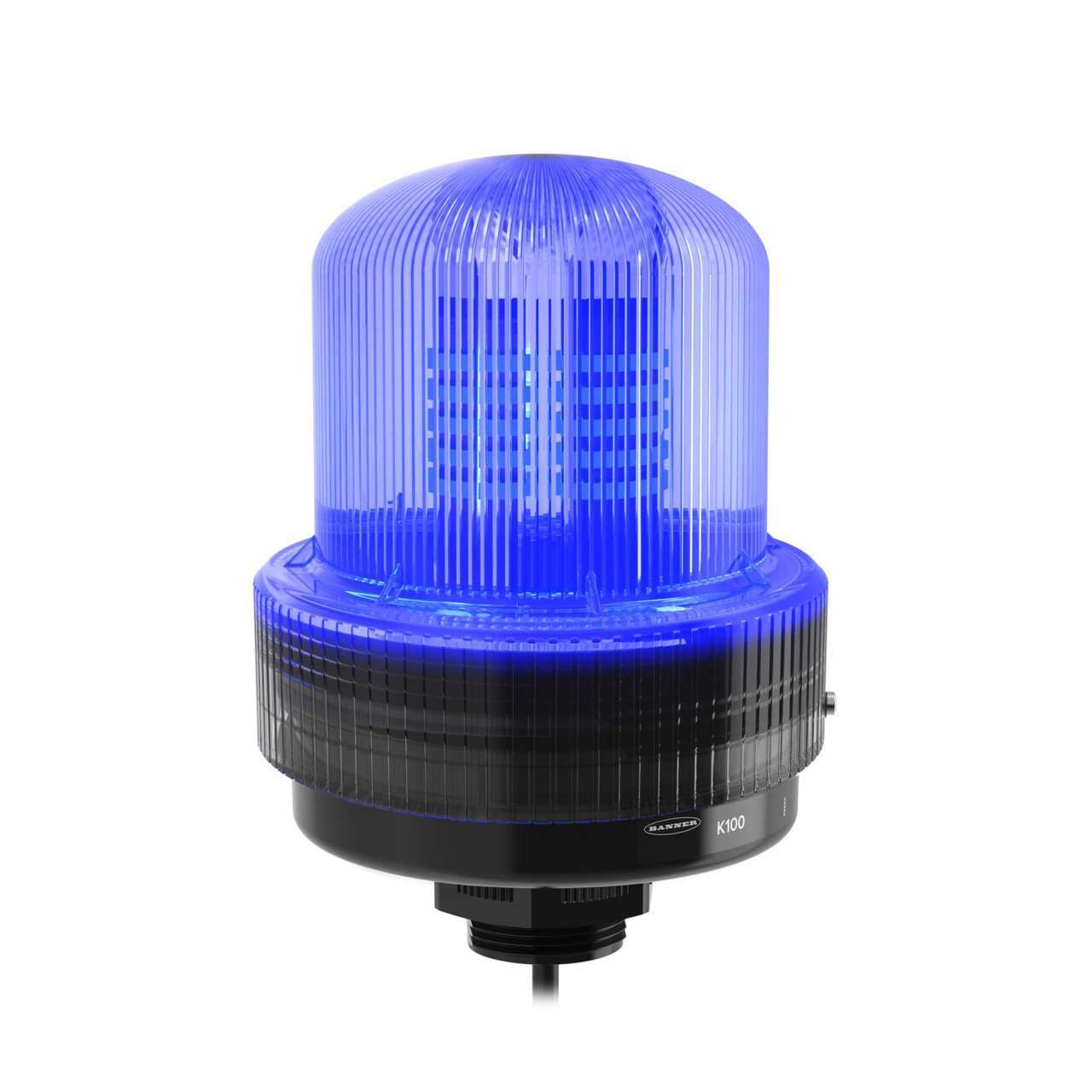 Banner K100PBLNBYR Banner K100PBLNBYR - K100 Pro Hazardous Daylight Visible: 3-Color Beacon; 12-48 V dc; Polycarbonate; IP66, IP69K; Blue, Yellow, Red; 2 m (6.5 ft) ITC-ER 5-wire Cable Banner K100PBLNBYR Banner K100PBLNBYR - K100 Pro Hazardous Daylight Visible: 3-Color Beacon; 12-48 V dc; Polycarbonate; IP66, IP69K; Blue, Yellow, Red; 2 m (6.5 ft) ITC-ER 5-wire Cable