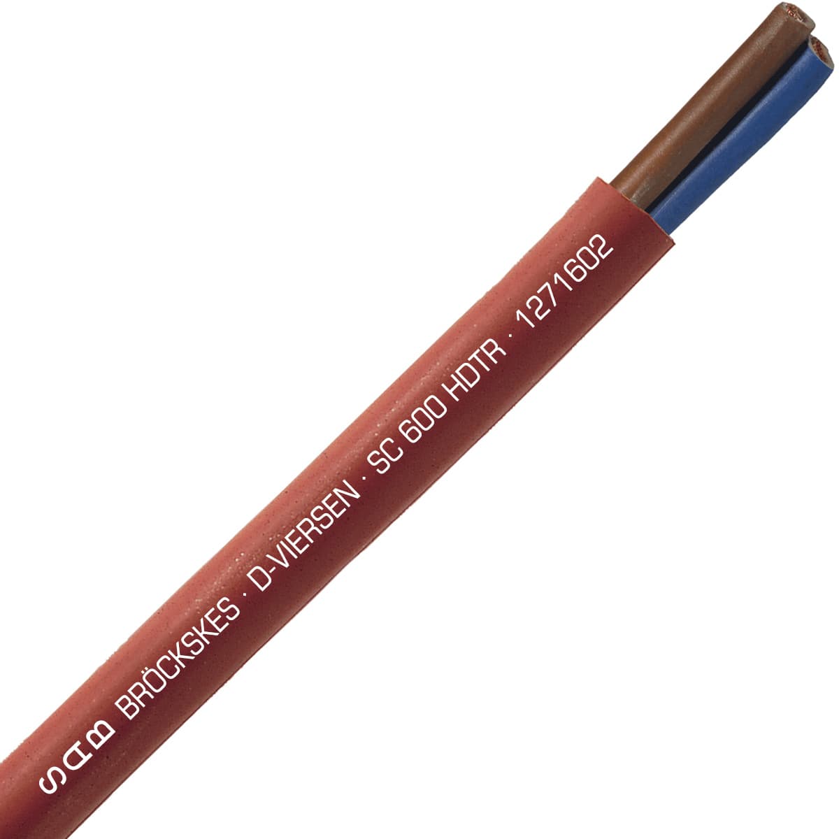 SAB 1271602 SC 600 HDTR - 16 AWG/2c, tear resistant high temperature silicone cable, UL, CSA, CE, RoHS SAB 1271602 SC 600 HDTR - 16 AWG/2c, tear resistant high temperature silicone cable, UL, CSA, CE, RoHS