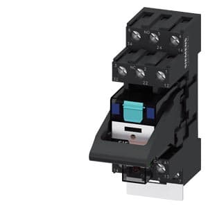 Siemens LZS:PT3A5L24 Plug-in relay complete unit 3 W, 24 V DC LED module red Standard plug-in socket screw terminal 3.5 mm pinning Siemens LZS:PT3A5L24 Plug-in relay complete unit 3 W, 24 V DC LED module red Standard plug-in socket screw terminal 3.5 mm pinning