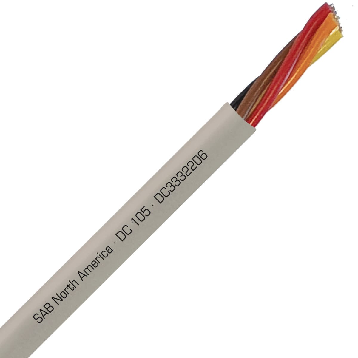SAB DC3332206 DC 105 - 22 AWG/6c, flexible oil resistant data cable, UL, CSA, CE, RoHS SAB DC3332206 DC 105 - 22 AWG/6c, flexible oil resistant data cable, UL, CSA, CE, RoHS