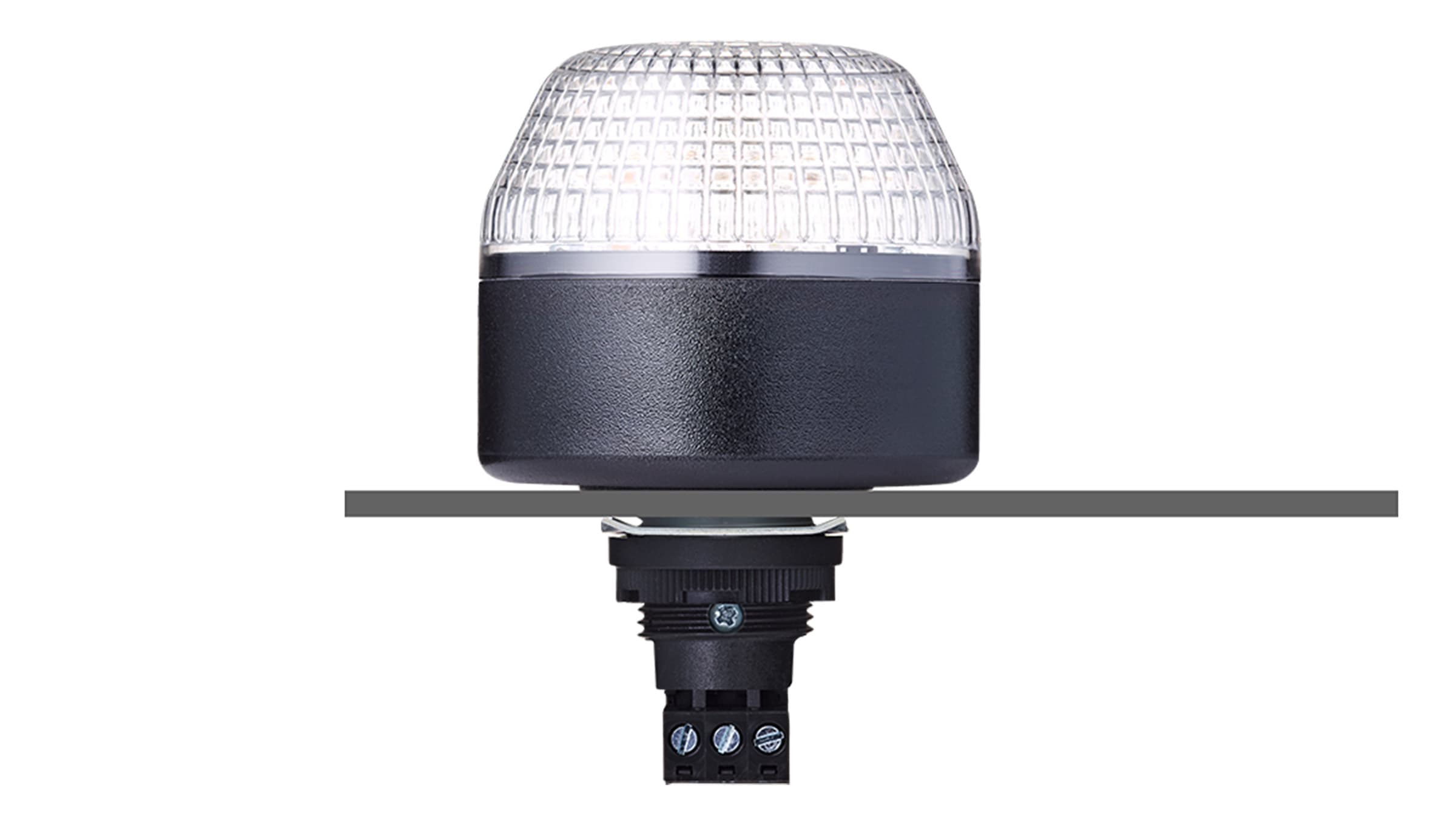 Sprecher + Schuh 802504404 Sprecher + Schuh 802504404 - IBL M22 panel mount LED steady/flashing beacon 12 V AC/DC clear, black Sprecher + Schuh 802504404 Sprecher + Schuh 802504404 - IBL M22 panel mount LED steady/flashing beacon 12 V AC/DC clear, black