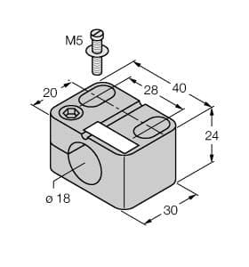 Turck BST-18N BST-18N Turck - BST-18N Accessories, Mounting Clamp Turck BST-18N BST-18N Turck - BST-18N Accessories, Mounting Clamp
