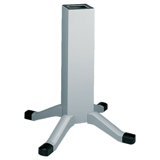 Hoffman AP36L44LG Pedestal with Legs, 36.00x4.00x4.00, Lt Gray, Steel Hoffman AP36L44LG Pedestal with Legs, 36.00x4.00x4.00, Lt Gray, Steel