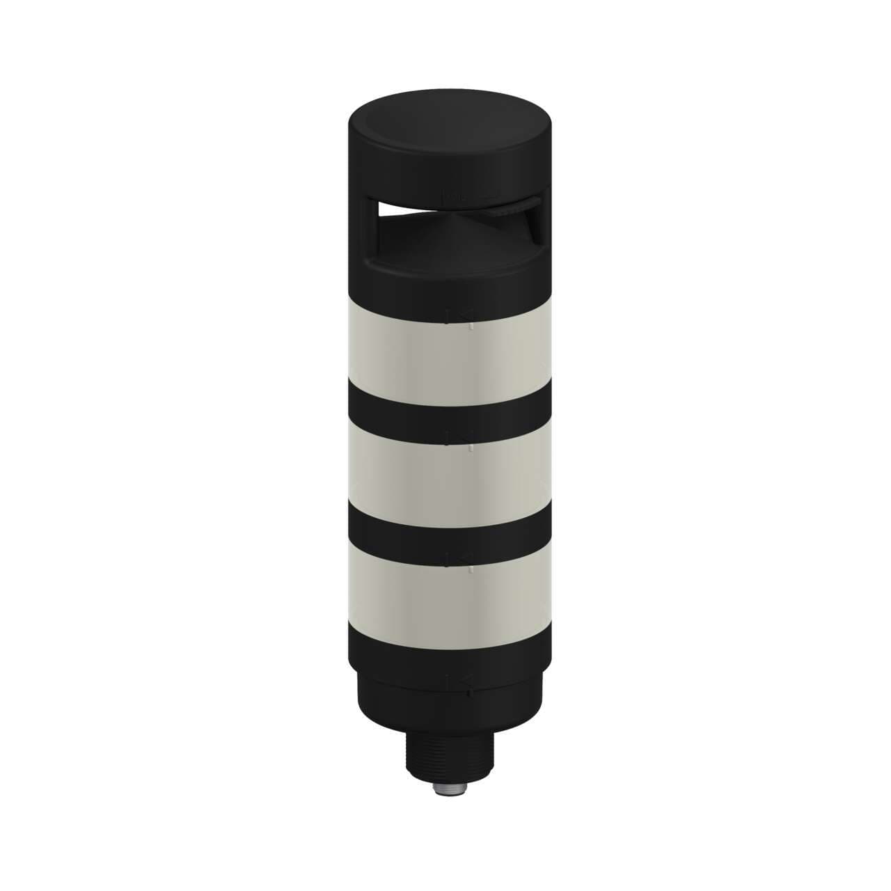 Banner TL70GBRAQ TL70 Tower Light; Black Housing: 3-Color Audible Indicator; Voltage: 12-30 V dc; Environmental Rating: IP65; Input: Bimodal; Colors: Green Blue Red; 5-pin M12 Integral QD Banner TL70GBRAQ TL70 Tower Light; Black Housing: 3-Color Audible Indicator; Voltage: 12-30 V dc; Environmental Rating: IP65; Input: Bimodal; Colors: Green Blue Red; 5-pin M12 Integral QD