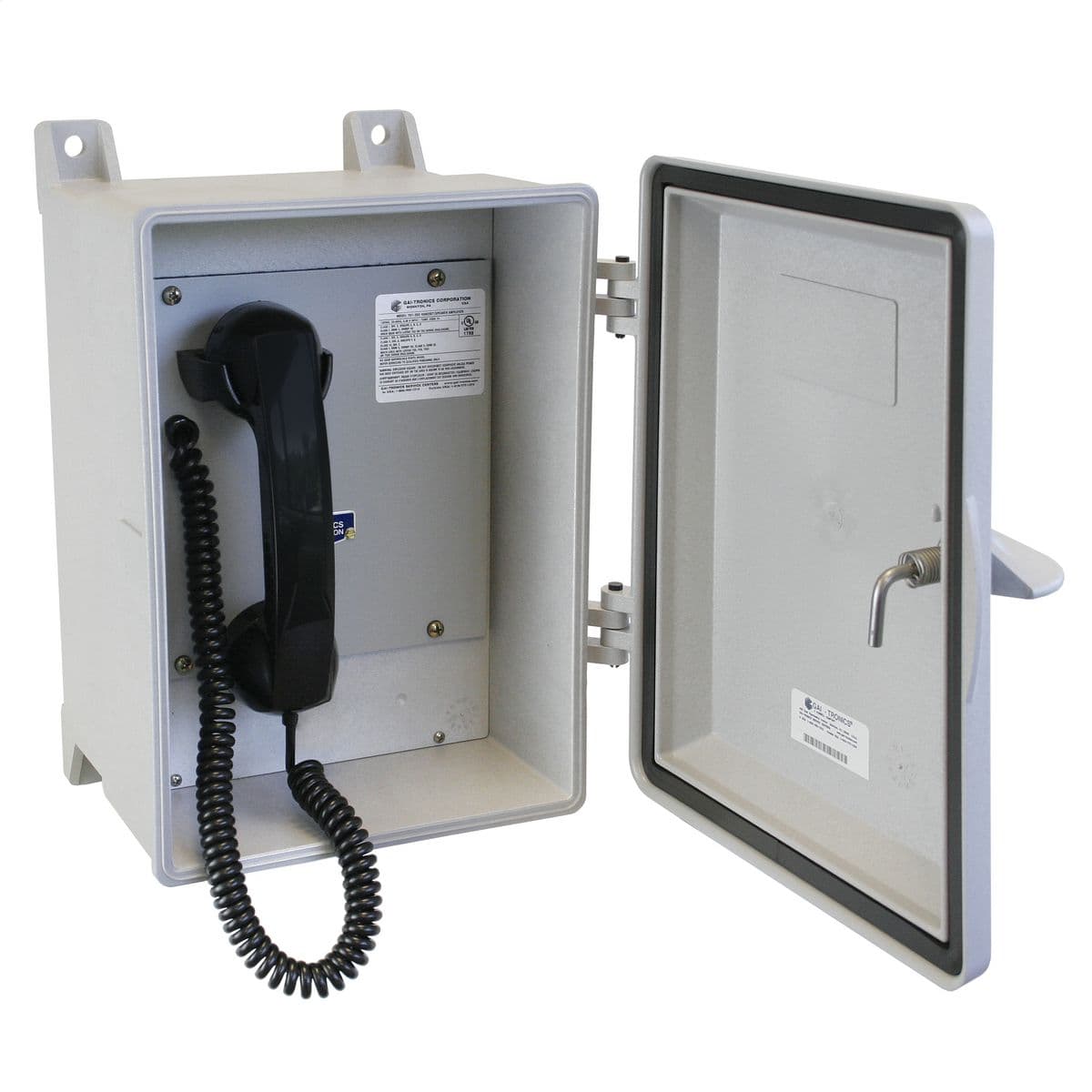 Hubbell 730-104 Outdoor Wall Station, Single-Party Line, NRTL Listed for USA and Canada Class I, Div. 2, Groups A, B, C, D  Hubbell 730-104 Outdoor Wall Station, Single-Party Line, NRTL Listed for USA and Canada Class I, Div. 2, Groups A, B, C, D
