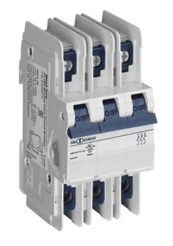 Altech Corp. 3C50UL Circuit Breaker 50A, 3 Pole, 480Y/277V AC, UL489 Altech Corp. 3C50UL Circuit Breaker 50A, 3 Pole, 480Y/277V AC, UL489