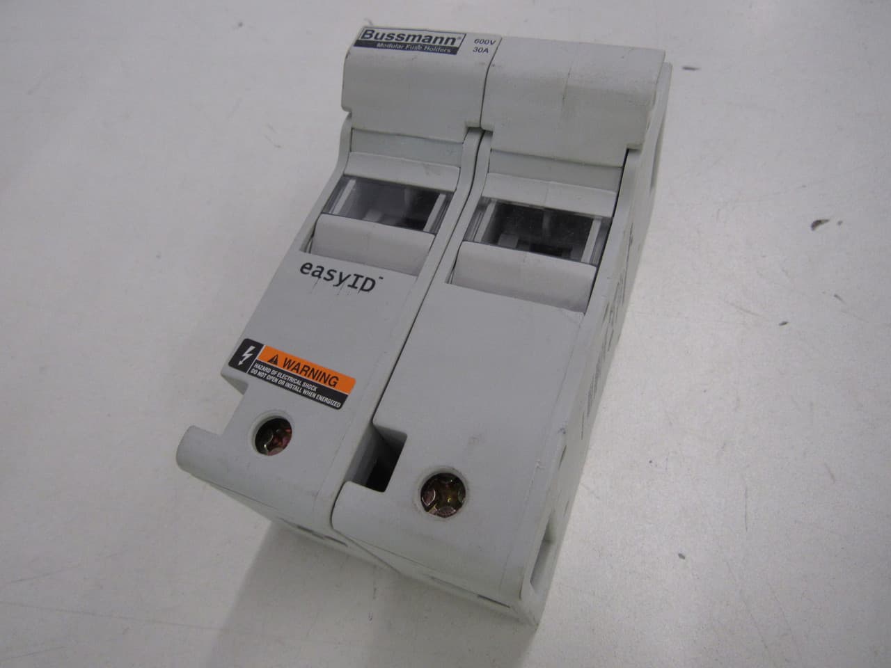 Cooper Bussmann CH30J2 600 VAC/VDC, 30 A, 2-Pole, 18 to 1 AWG Solid/Stranded Single, 18 to 3 AWG Solid/Stranded Dual Line/Load, 35 MM DIN-Rail, Thermoplastic, Class J, Finger Safe, Modular Cooper Bussmann CH30J2 600 VAC/VDC, 30 A, 2-Pole, 18 to 1 AWG Solid/Stranded Single, 18 to 3 AWG Solid/Stranded Dual Line/Load, 35 MM DIN-Rail, Thermoplastic, Class J, Finger Safe, Modular