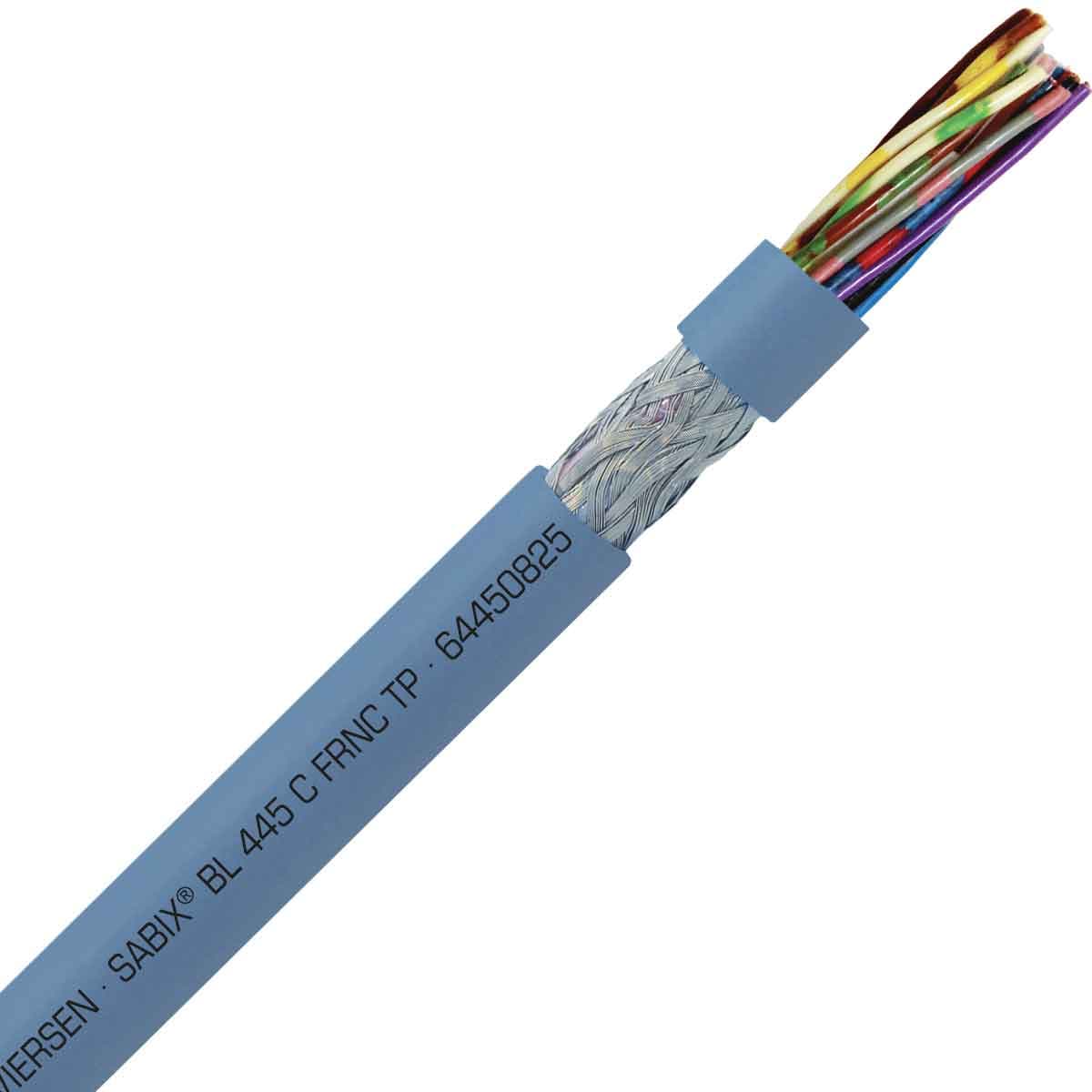 SAB 64450825 SABIX BL 445 C FRNC TP - 24 AWG/8pr, shielded halogen-free flame retardant paired flexible data cable for shipboard, DNV-GL, CE, RoHS SAB 64450825 SABIX BL 445 C FRNC TP - 24 AWG/8pr, shielded halogen-free flame retardant paired flexible data cable for shipboard, DNV-GL, CE, RoHS