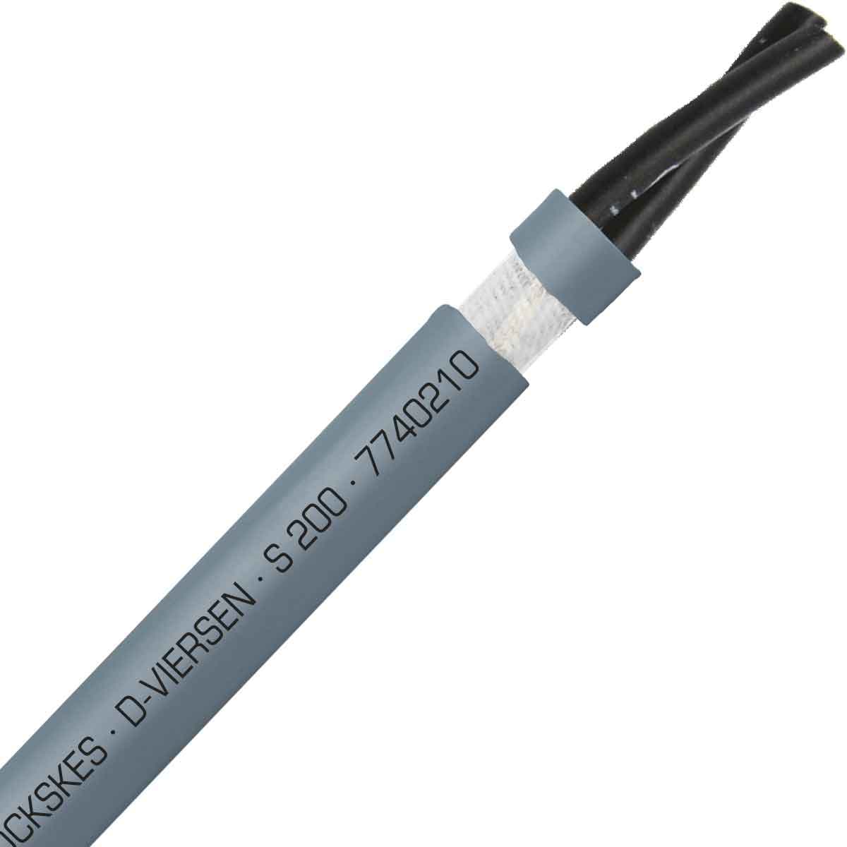 SAB 7740210 S 200 - 18 AWG/2c, halogen free continuous flex oil resistant data & control cable, CE, RoHS SAB 7740210 S 200 - 18 AWG/2c, halogen free continuous flex oil resistant data & control cable, CE, RoHS