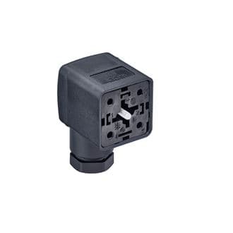 Belden 14121 GDM Standard DIN Standard Field Attachable Connector: Form A, 3-pin (2+1PE; PE across cable outlet), black housing, screw type, PG11; without circuitry, 230 V AC/DC, 16 A, GDM21AB-A0U-10F Belden 14121 GDM Standard DIN Standard Field Attachable Connector: Form A, 3-pin (2+1PE; PE across cable outlet), black housing, screw type, PG11; without circuitry, 230 V AC/DC, 16 A, GDM21AB-A0U-10F