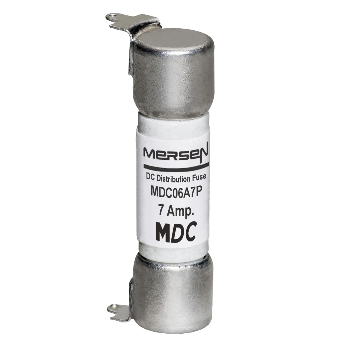 Mersen MDC06A7P MDC06A7P Mersen Fuse MDC06A - DC Distribution 600VAC 600VDC 7A Type Auxiliary Slot Mount Mersen MDC06A7P MDC06A7P Mersen Fuse MDC06A - DC Distribution 600VAC 600VDC 7A Type Auxiliary Slot Mount