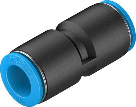 Festo 153035 push-in connector QS-12 Size: Standard, Nominal size: 8,7 mm, Assembly position: Any, Container size: 10, Design structure: Push/pull principle Festo 153035 push-in connector QS-12 Size: Standard, Nominal size: 8,7 mm, Assembly position: Any, Container size: 10, Design structure: Push/pull principle