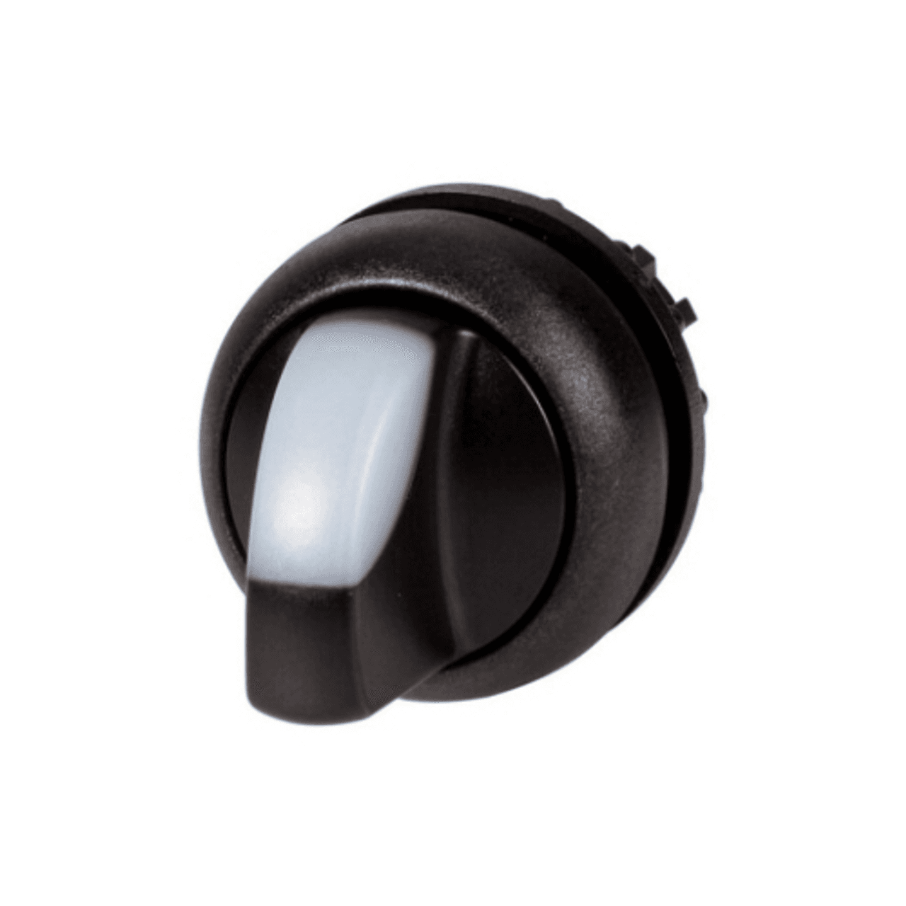 Eaton M22S-WRLK3-W M22S-WRLK3-W Eaton - Eaton M22 modular pushbutton, M22 Modular Selector Switch Operator, 22.5 mm, Knob, Maintained, Illuminated, Bezel: Black, Button: White, IP66, NEMA 4X, 13, Three-position, Light 100,000 hours, Button 100,000 Operations Eaton M22S-WRLK3-W M22S-WRLK3-W Eaton - Eaton M22 modular pushbutton, M22 Modular Selector Switch Operator, 22.5 mm, Knob, Maintained, Illuminated, Bezel: Black, Button: White, IP66, NEMA 4X, 13, Three-position, Light 100,000 hours, Button 100,000 Operations