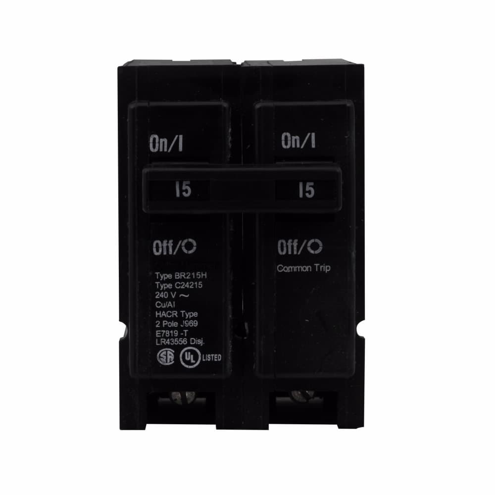 Eaton BR250H BR250H Eaton - Eaton BR thermal magnetic circuit breaker,Type BR 1-Inch plug-on high-magnetic circuit breaker,High-magnetic,50 A,10 kAIC,Two-pole,240V,BR,Common breaker trip,#14-4 AWG Cu/Al,Q28,BR,Type BR Loadcenters Eaton BR250H BR250H Eaton - Eaton BR thermal magnetic circuit breaker,Type BR 1-Inch plug-on high-magnetic circuit breaker,High-magnetic,50 A,10 kAIC,Two-pole,240V,BR,Common breaker trip,#14-4 AWG Cu/Al,Q28,BR,Type BR Loadcenters