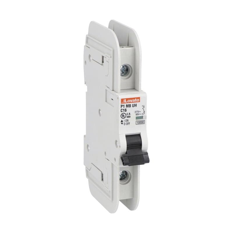 Lovato Electric P1MBUH1PC32 P1MBUH1PC32 Lovato - Miniature circuit breaker, 1P - 10kA. 1 module, characteristic C, 32A Lovato Electric P1MBUH1PC32 P1MBUH1PC32 Lovato - Miniature circuit breaker, 1P - 10kA. 1 module, characteristic C, 32A