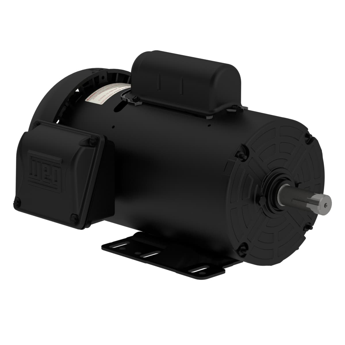 WEG 00118ES1E143T-S Rolled Steel 1 HP 4P 143/5T 1Ph 208-230/460 V 60 Hz IC411 - TEFC - Foot-mounted WEG 00118ES1E143T-S Rolled Steel 1 HP 4P 143/5T 1Ph 208-230/460 V 60 Hz IC411 - TEFC - Foot-mounted
