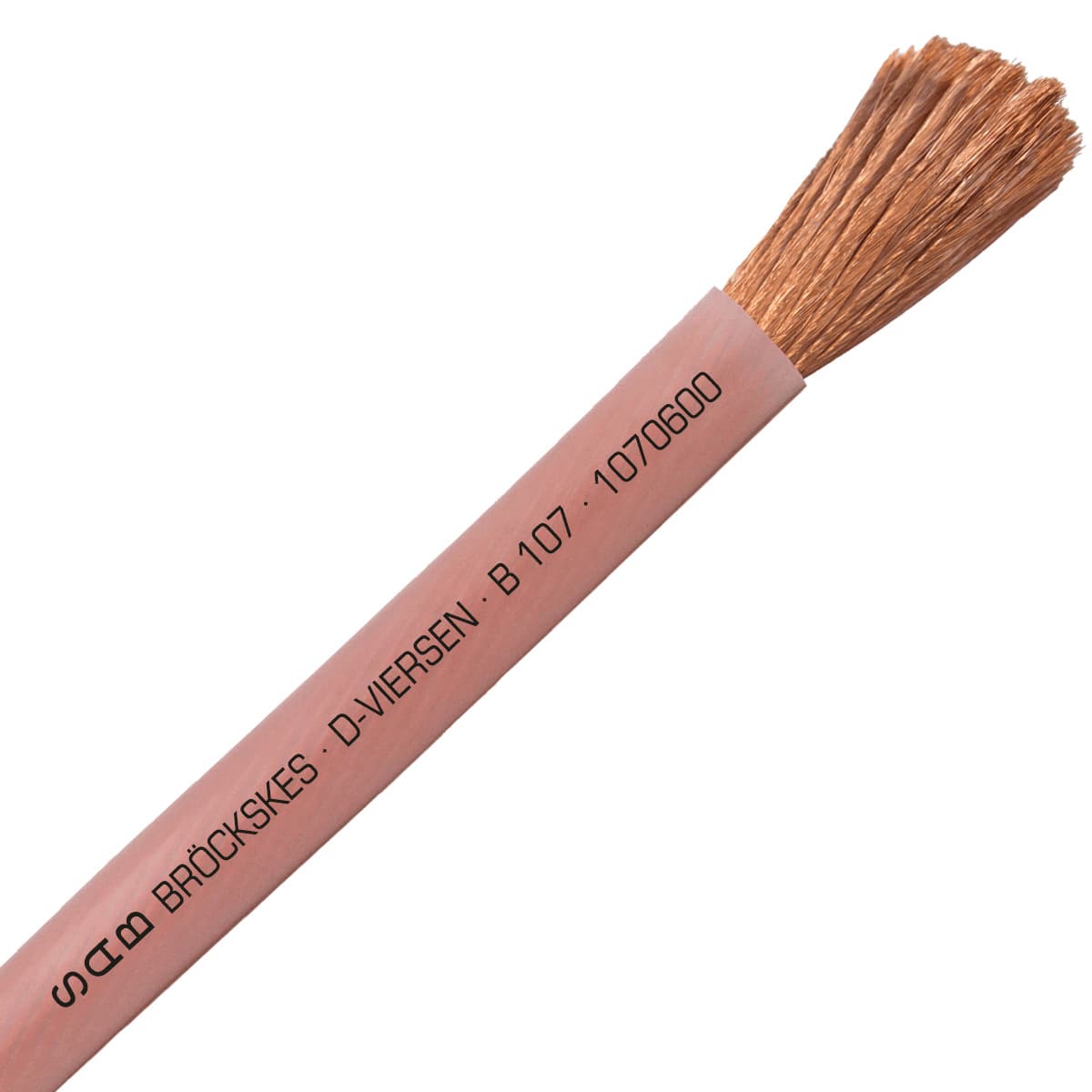 SAB 1070600 B 107 - 10 AWG/1c, high temperature silicone copper rope, RoHS SAB 1070600 B 107 - 10 AWG/1c, high temperature silicone copper rope, RoHS