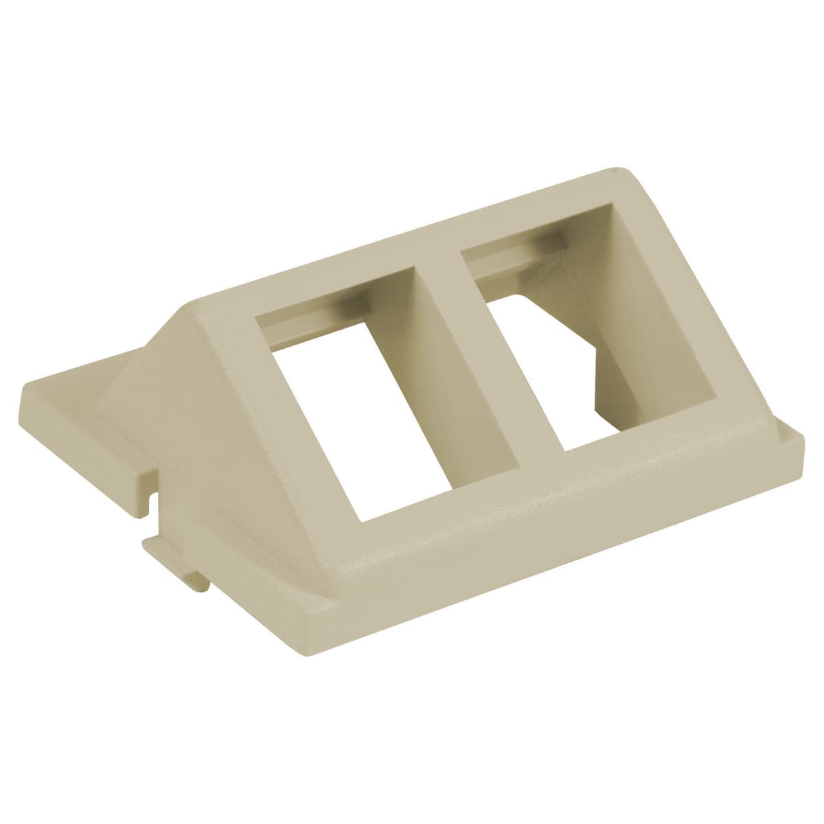 Hubbell IM2KA15EI Audio/Video Unloaded Module, Keystone, 2-Port, Angled, 1.5 Unit, Electric Ivory ; 2-Port Keystone Angled Module Hubbell IM2KA15EI Audio/Video Unloaded Module, Keystone, 2-Port, Angled, 1.5 Unit, Electric Ivory ; 2-Port Keystone Angled Module