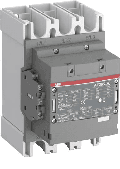 ABB Control AF265-30-22-42 AF265-30-22-42 ABB Control - 3P, 350A, 110-120 V 50/60 HZ,2/2 ABB Control AF265-30-22-42 AF265-30-22-42 ABB Control - 3P, 350A, 110-120 V 50/60 HZ,2/2