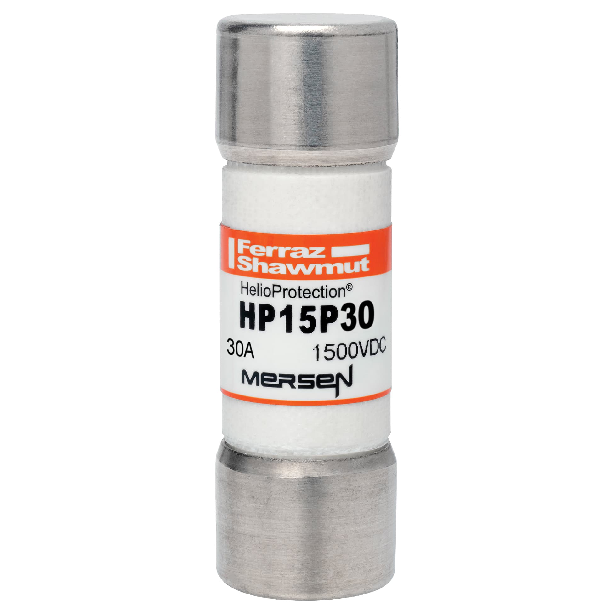 Mersen HP15P30 HP15P30 Mersen HelioProtection® Fuse 1500VDC 30A 20x65mm Mersen HP15P30 HP15P30 Mersen HelioProtection® Fuse 1500VDC 30A 20x65mm