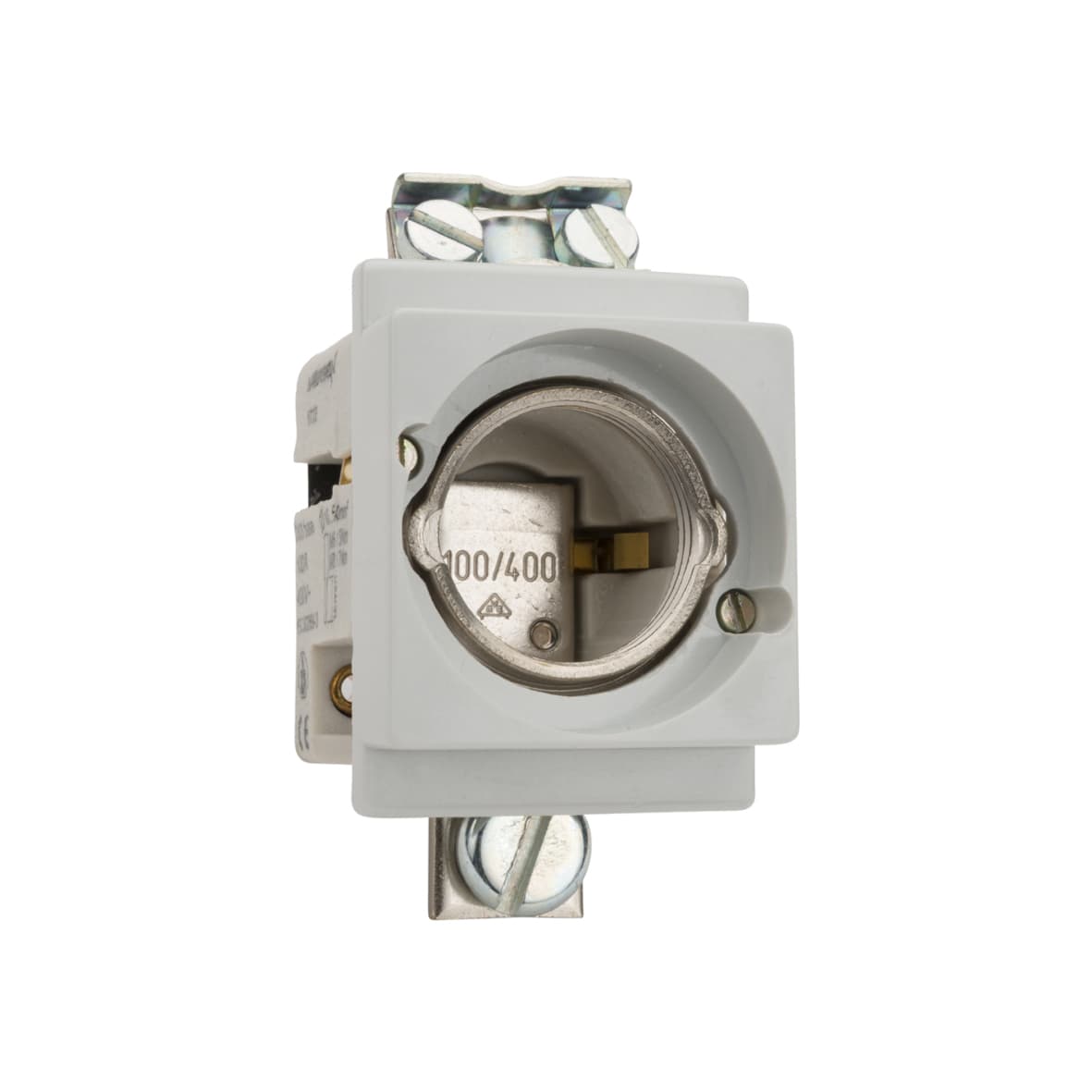 Mersen F216067 F216067 Mersen - DIN Fuse base Neozed Size D03 400VAC 100A 1-Pole with touch prot. DIN Rail mounting Clamp Strap / Screw Mersen F216067 F216067 Mersen - DIN Fuse base Neozed Size D03 400VAC 100A 1-Pole with touch prot. DIN Rail mounting Clamp Strap / Screw