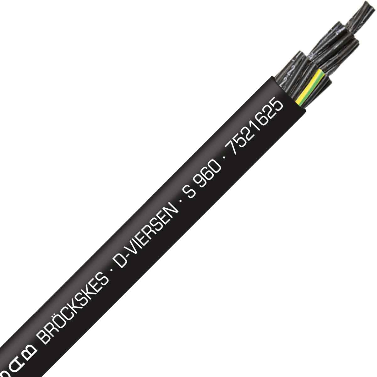 SAB 7521625 S 960 - 16 AWG/25c, oil resistant, continuous flex PVC control cable, UL, CSA, CE, RoHS SAB 7521625 S 960 - 16 AWG/25c, oil resistant, continuous flex PVC control cable, UL, CSA, CE, RoHS