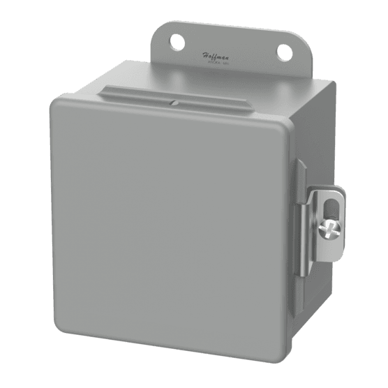 Hoffman A806CH Continuous Hinge, Clamps, Type 12, 8.00x6.00x3.50, Gray, Steel Hoffman A806CH Continuous Hinge, Clamps, Type 12, 8.00x6.00x3.50, Gray, Steel