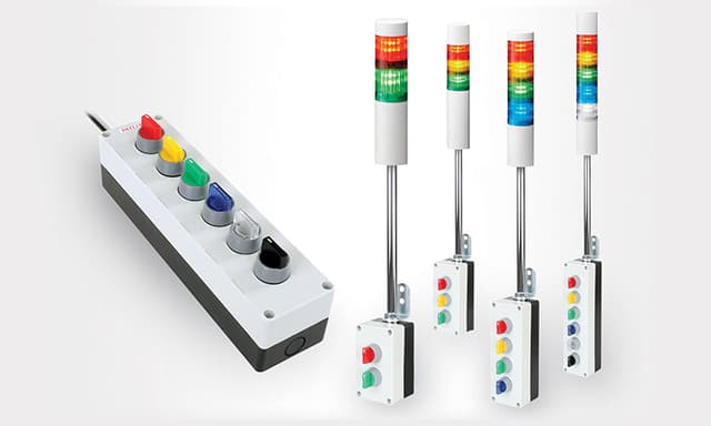 VSST-LR6-202LJNW-RG Part Image. Manufactured by Patlite.