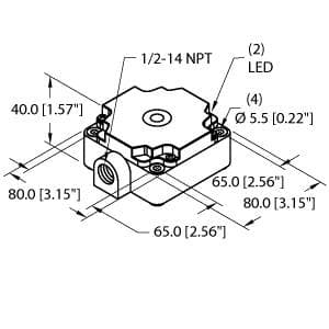 Turck NI50-CP80-FZ3X2/S10 NI50-CP80-FZ3X2/S10 Turck - NI50-CP80-FZ3X2/S10 Inductive Sensor, With Increased Switching Distance Turck NI50-CP80-FZ3X2/S10 NI50-CP80-FZ3X2/S10 Turck - NI50-CP80-FZ3X2/S10 Inductive Sensor, With Increased Switching Distance
