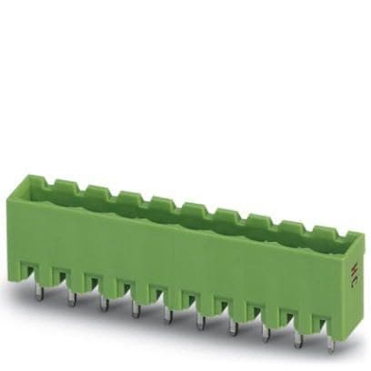 Phoenix Contact 1924253 PCB headers, nominal cross section: 2.5 mm², color: green, nominal current: 16 A (see derating curve), rated voltage (III/2): 320 V, contact surface: Tin, type of contact: Male connector, number of potentials: 8, number of rows: 1, number of positions: 8 Phoenix Contact 1924253 PCB headers, nominal cross section: 2.5 mm², color: green, nominal current: 16 A (see derating curve), rated voltage (III/2): 320 V, contact surface: Tin, type of contact: Male connector, number of potentials: 8, number of rows: 1, number of positions: 8