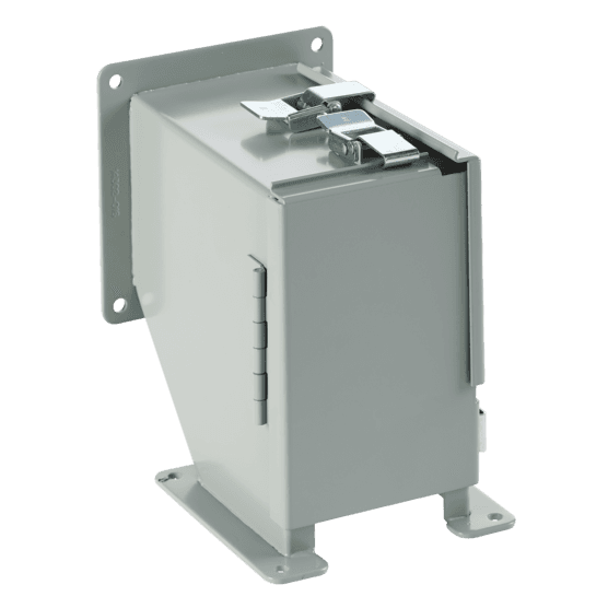 Hoffman F88LE9KT Transposition Sections, 90-Degree Elbow, 8.00x8.00, Gray, Steel, Clockwise Hoffman F88LE9KT Transposition Sections, 90-Degree Elbow, 8.00x8.00, Gray, Steel, Clockwise