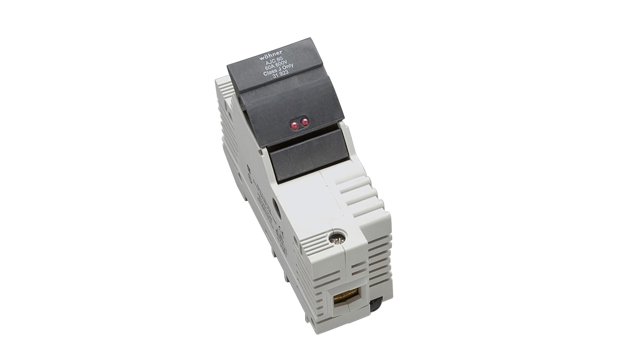 Sprecher + Schuh 31923 Sprecher + Schuh 31923 - Ambus Fuse Block, Class J, 1-Pole, 60A, 600V AC/DC, LED Indicator, cULus/ CSA Sprecher + Schuh 31923 Sprecher + Schuh 31923 - Ambus Fuse Block, Class J, 1-Pole, 60A, 600V AC/DC, LED Indicator, cULus/ CSA