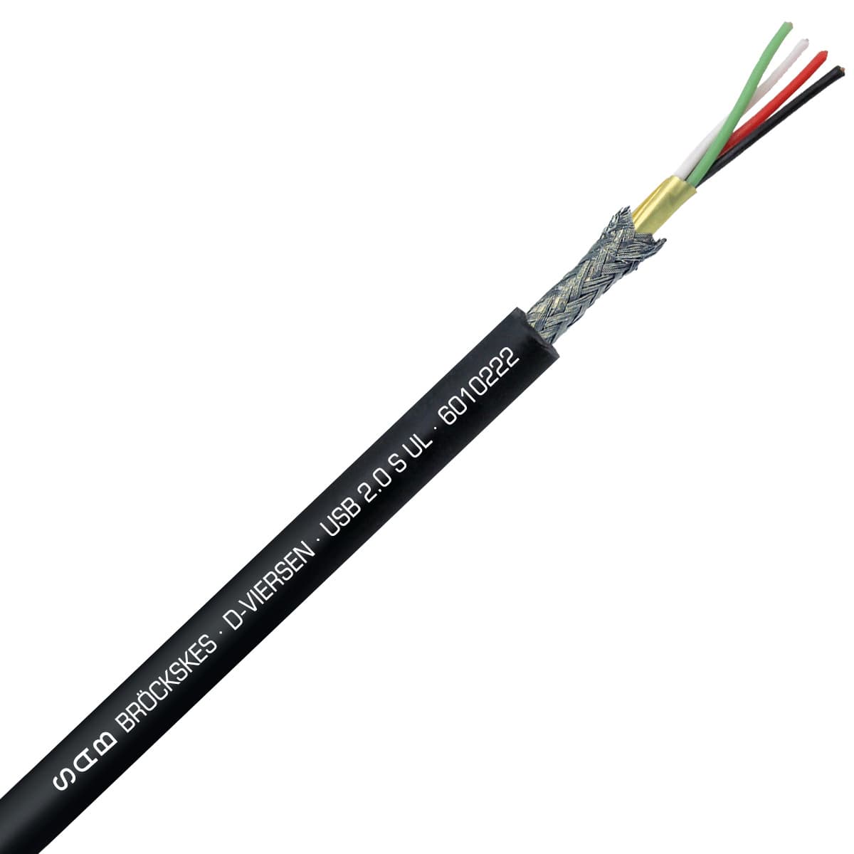 SAB 6010222 USB 2.0 UL - (2 x 0.22 mm²) ST + 2 x 0.50 mm², flexible USB 2.0 cable, UL, CE, RoHS SAB 6010222 USB 2.0 UL - (2 x 0.22 mm²) ST + 2 x 0.50 mm², flexible USB 2.0 cable, UL, CE, RoHS