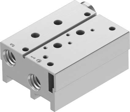 Festo 576477 manifold block VABM-B10-20S-N14-2-P3 Grid dimension: 22 mm, Assembly position: Any, Max. number of valve positions: 2, Corrosion resistance classification CRC: 2 - Moderate corrosion stress, Product weight: 280 g Festo 576477 manifold block VABM-B10-20S-N14-2-P3 Grid dimension: 22 mm, Assembly position: Any, Max. number of valve positions: 2, Corrosion resistance classification CRC: 2 - Moderate corrosion stress, Product weight: 280 g